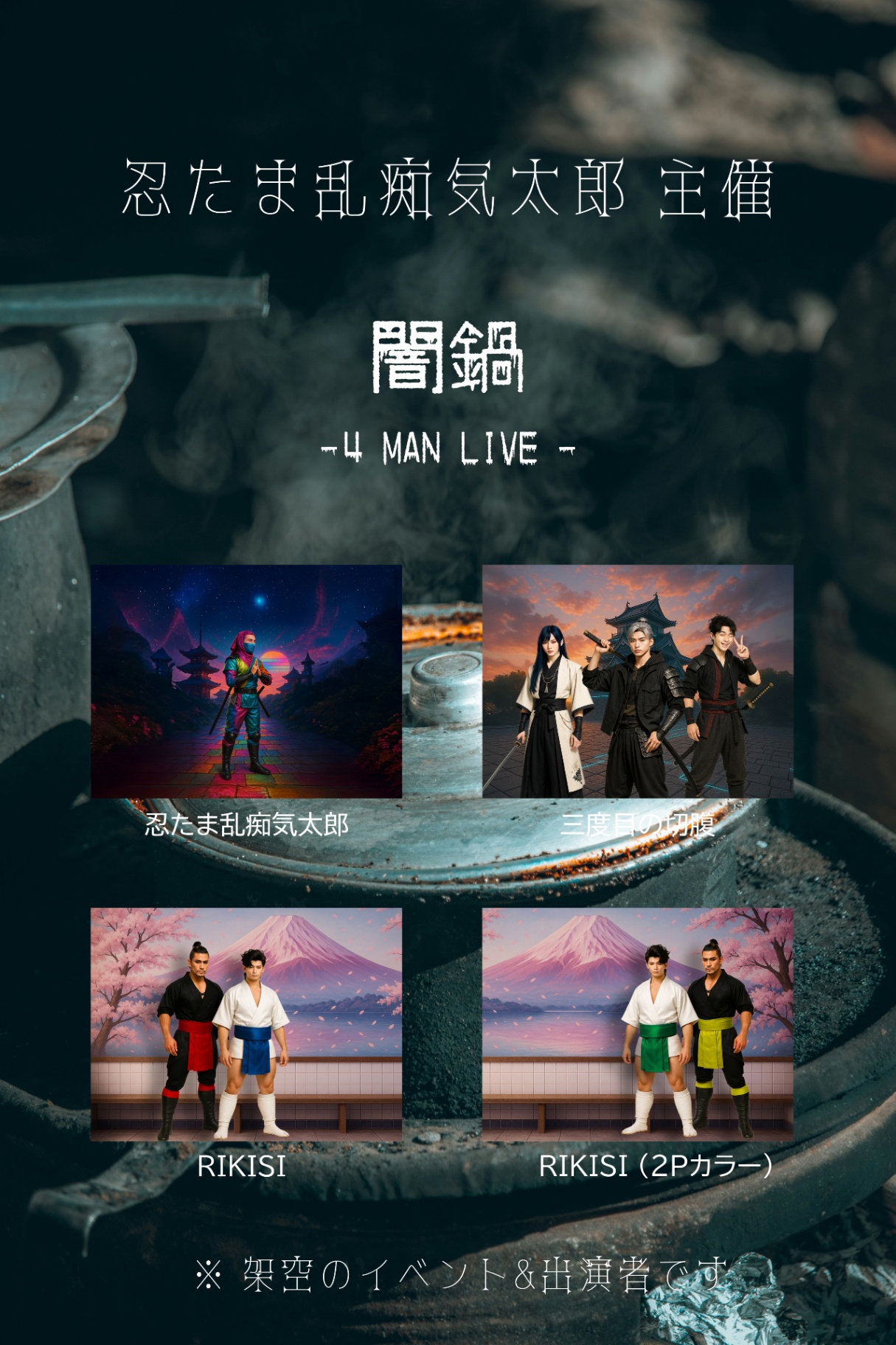 - 4 MAN LIVE - 闇鍋